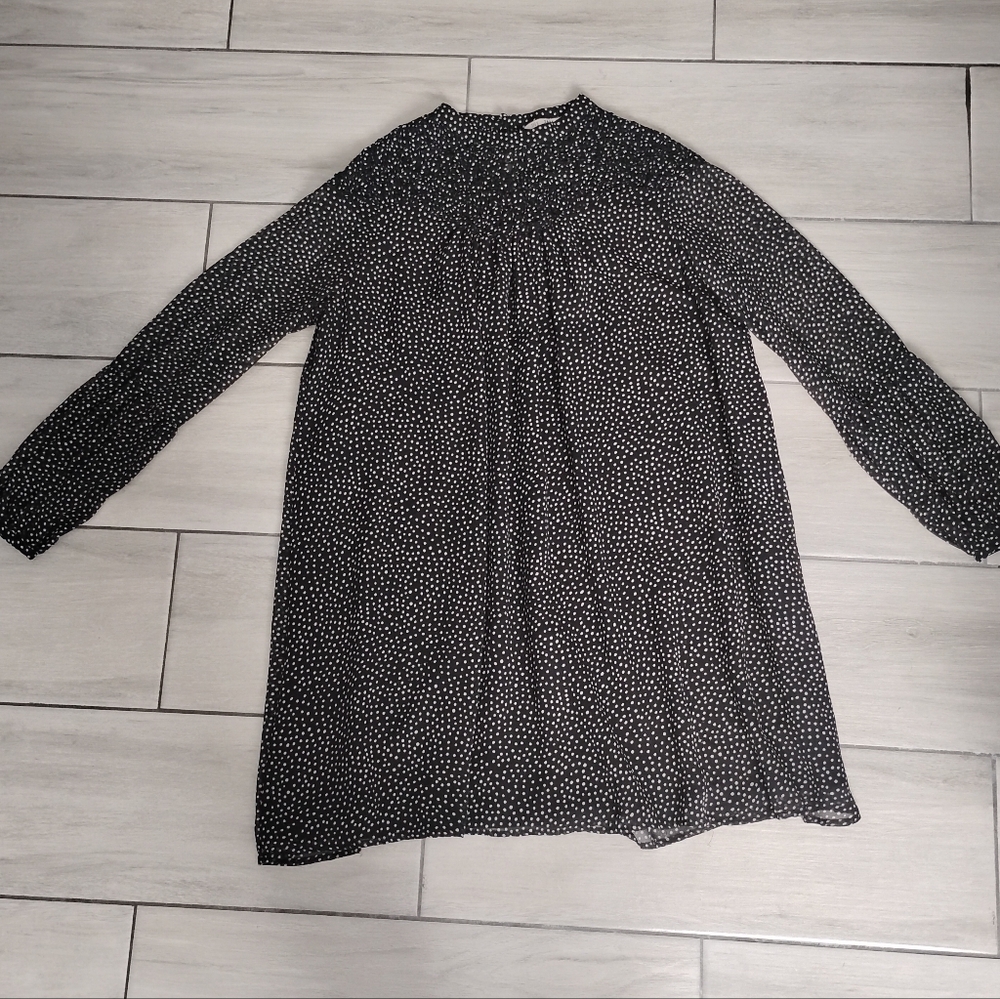Zara Black and White Mini Dress